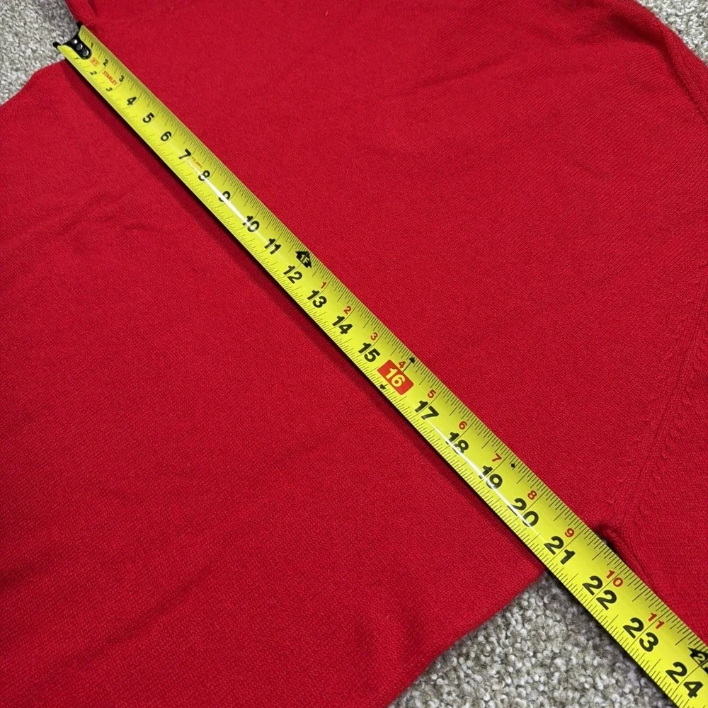 Vintage The Old Course St Andrews V Neck Sweater 90s Clan Royal Size Large - Picture 7 of 7